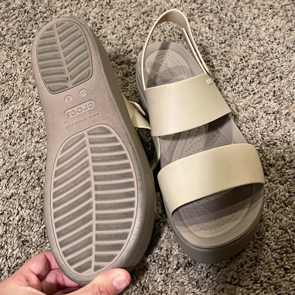 Croc wedges